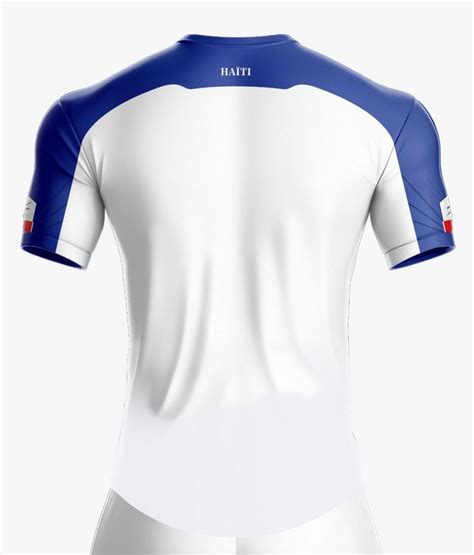 Official Haiti Jersey 2019 Male Original White - Haiti-Tempo