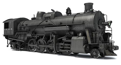 Steam Locomotive Train 3D Models – 3D Horse