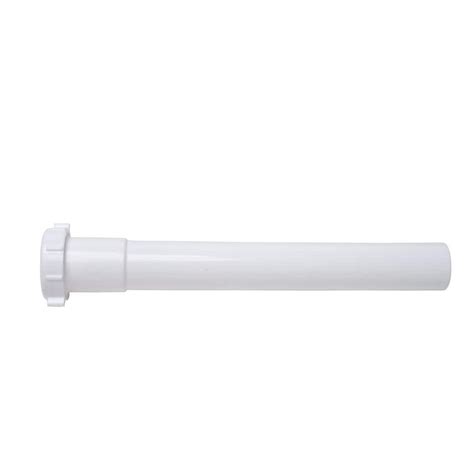 Oatey In X In White Plastic Slip Joint Sink Drain Extension