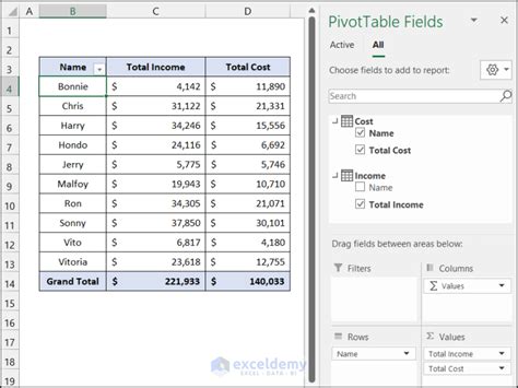 How To Merge Two Pivot Tables In Excel With Quick Steps