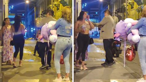 San Valentín Un Joven Sorprendió A Trabajadoras Sexuales Con Peluches