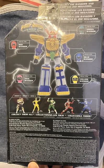 FIGURINE ARTICULÉE BANDAI America Power Rangers Legacy Gold Ranger ZEO