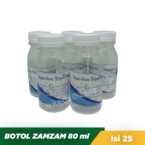 Jual Botol Kosong Air Zamzam 80ml Isi 25 Shopee Indonesia