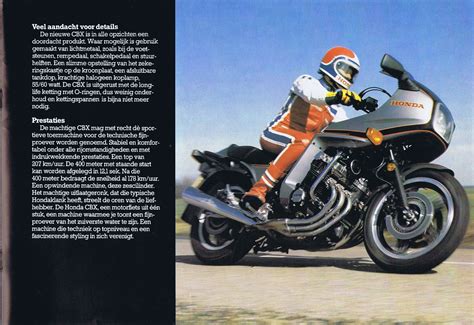 1981 Honda Cbx 1000 Pro Link Brochure Netherland 07 Motos Motocicletas