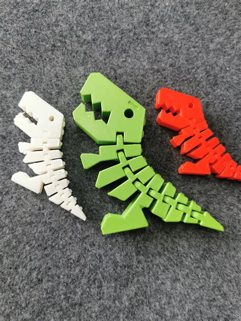 Flexi Rex Dinosaur Fidget Toy Anxiety Etsy Uk