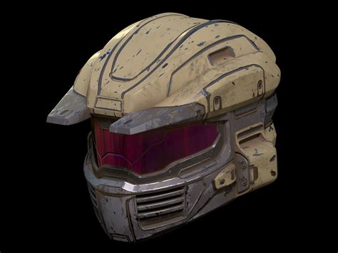 HALO MK V Zeta Helmet 3d Print File 3D Model 3D Printable CGTrader