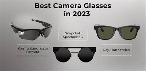 5 Best Camera Glasses In 2023 Vincencolor