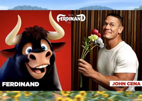 John Cena As Ferdinand In The Ferdinand Movie Festa