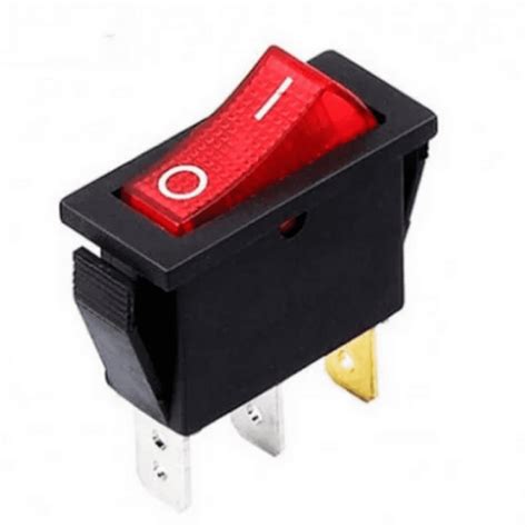 Interruptor Gangorra - Chave Gangorra interruptor Liga / Desliga Kcd3 102n 3t Vermelha VM KCD3 ...