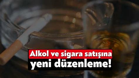 Alkol ve sigara satışına yeni düzenleme Bağımsız Kocaeli