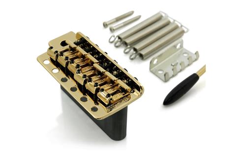 Gold Wilkinson Wvc Stratocaster Tremolo Bridge Clandestine Guitars Tienda Online De