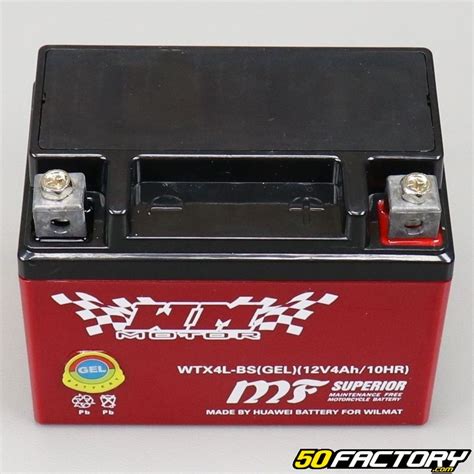 Batterie Ytx L Bs V Ah Gel Derbi Gilera Aprilia