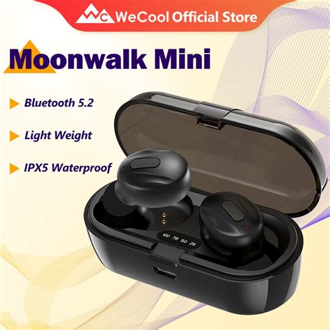 Wecool Moonwalk Mini True Wireless Earphone Bluetooth Hd Stereo Low