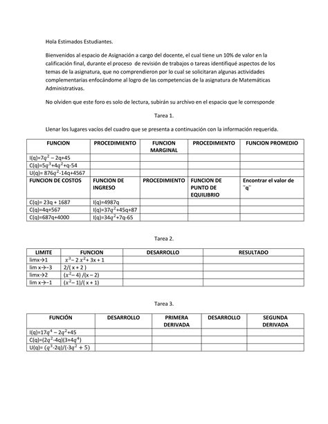 Asignacion Del Docente Pdf