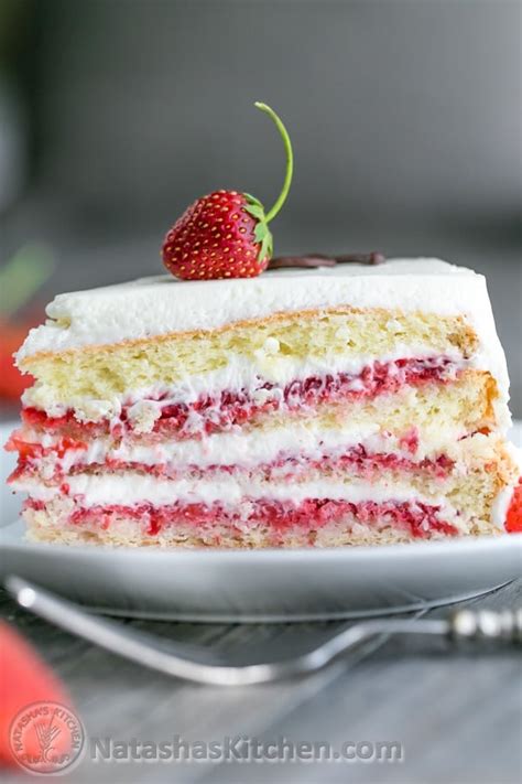 Strawberry Cake Recipe Fresh Strawberry Layer Cake