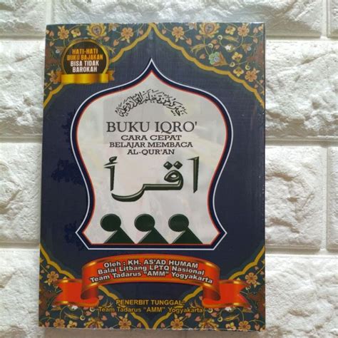 Jual Buku Iqro Besar Kertas Warna Iqro Warna Full Color A