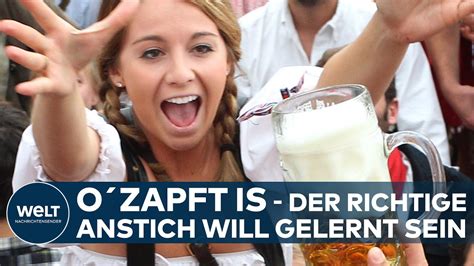 OKTOBERFEST VORFREUDE IN MÜNCHEN O zapft is So funktioniert der