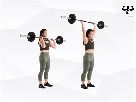 Barbell Shoulder Press How To Benefits Fitdominium