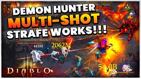 Diablo 3 Multi Shot Strafe Demon Hunter Season 27 Ptr T16 Farming Youtube