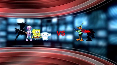Mugen 11 Spongebob Cinnamon Neptune Vs Duck Dodgers Youtube