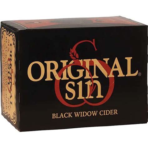 Original Sin Cider Black Widow Bottle N Brew