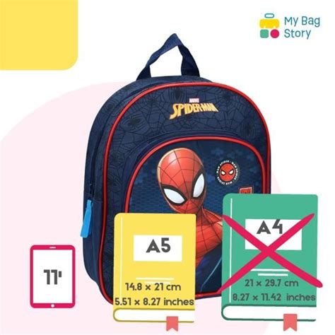 Mybagstory Sac Dos Spiderman Enfant Ecole Maternelle