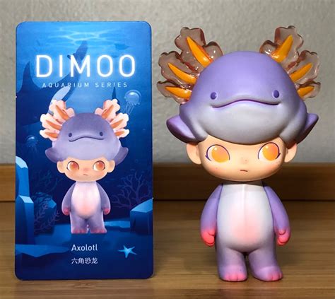 Popmart Dimoo Aquarium Axolotl Hobbies And Toys Toys And Games On Carousell