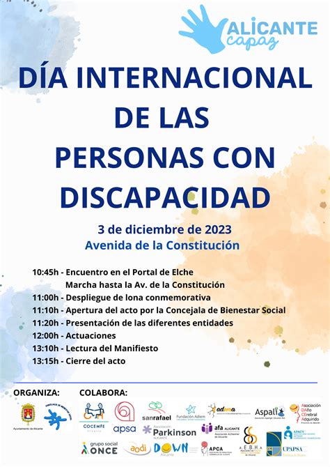 D A Internacional De Las Personas Con Discapacidad Ayuntamiento De