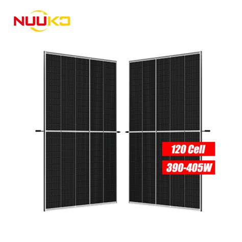 Nuuko High Efficiency Mono 390W 395W 400W 405W 120 Cells Solar Panels