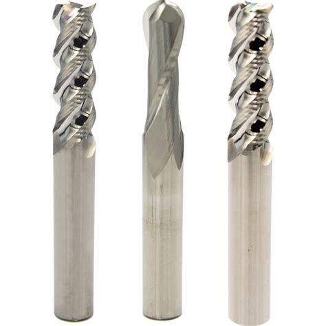 Carbide End Mill For Aluminum 2 And 3 Flute HD Tungsten Milling