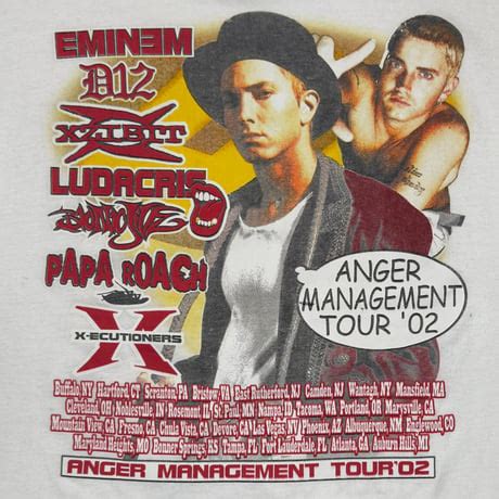 EMINEM ANGER MANAGEMENT TOUR 2002 WHITE FRUIT O