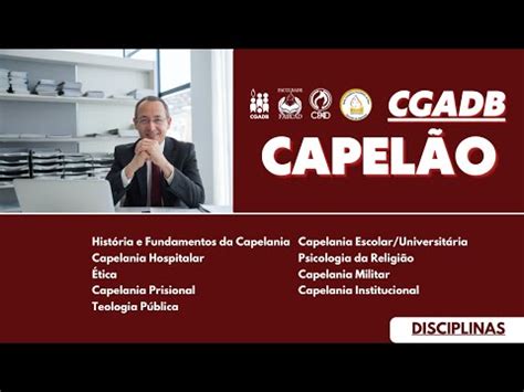 Curso De Capelania Da Cgadb Parceria Faculdade Faecad Conselho De