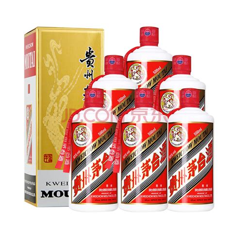 【茅台白酒】茅台 飞天 53度 整箱装白酒 500ml6瓶 口感酱香型（新老包装随机发货）【行情 报价 价格 评测】 京东