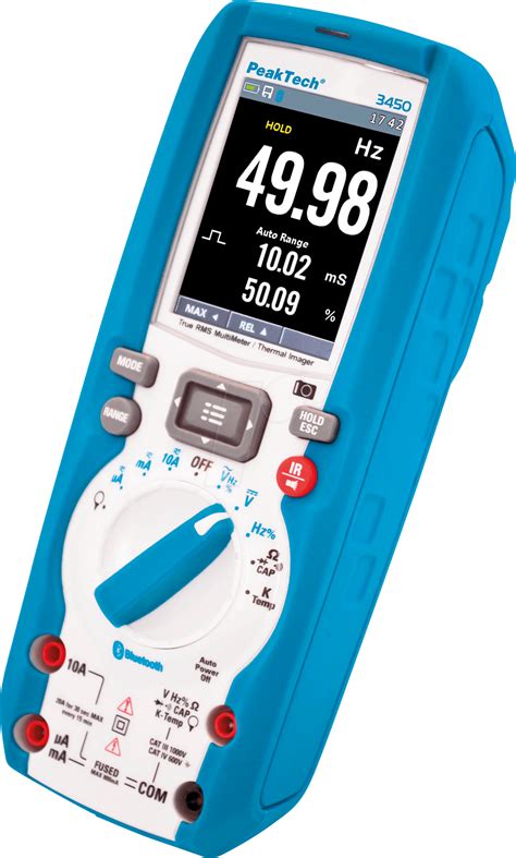 PEAKTECH 3450 Multimeter Digital 6000 Counts TRMS Grafisch