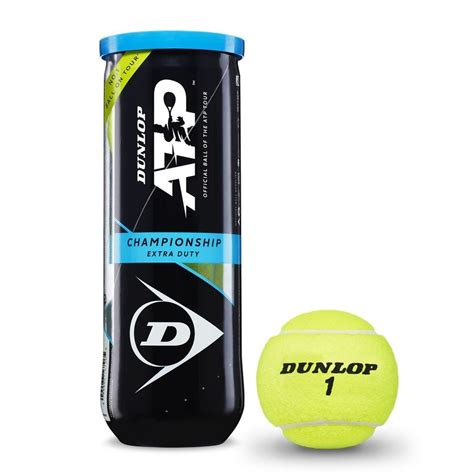 Dunlop Atp Championship Extra Duty Tennis Balls