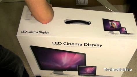 Apple 27 Cinema Display Unboxing YouTube