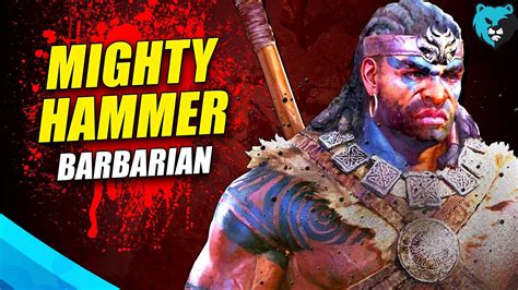 Mighty Hammer Barbarian Build Guide Diablo Iv Youtube