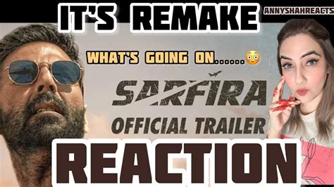 Sarfira Official Trailer Akshay Kumar Paresh Rawal Radhikka