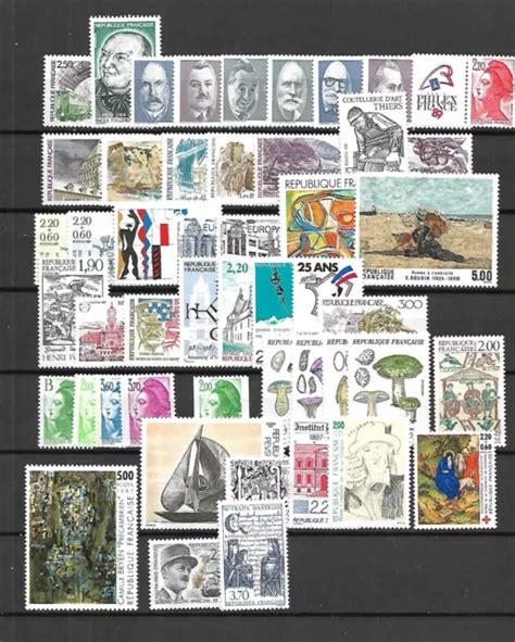 FRANCE TIMBRES NEUFS Annee Complete 1987 EUR 8 50 PicClick FR