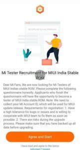 MIUI India Stable ROM Tester Recruitment Starts Ahead Of MIUI 12 5 Stable