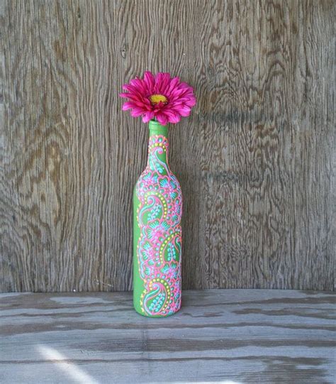 Hand Painted Vases Candles And Mason Jar Lanterns By Lucentjane Hand