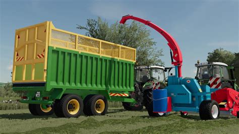 16f Silage Trailer Fs22 Kingmods