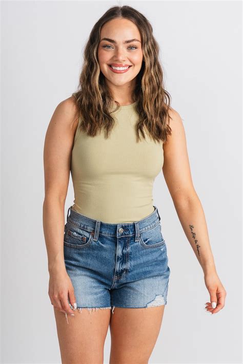 Round Neck Bodysuit Avocado Round Neck Bodysuit Cute Bodysuits Bodysuit