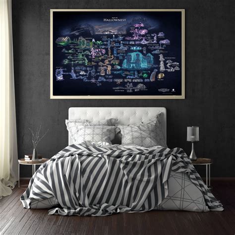 Hollow Knight Map Poster Klimfleet