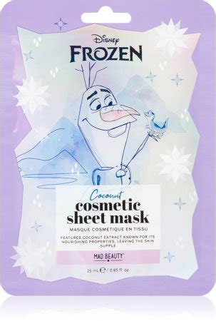 Mad Beauty Frozen Olaf Brightening And Moisturising Sheet Mask Notino