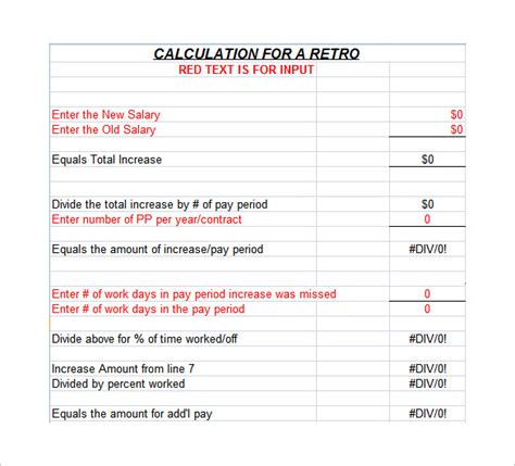 Pay Calculator For Salary