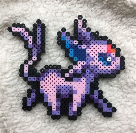 Pokémon Eevee Evolutions Espeon Jolteon Vaporeon Perler Etsy