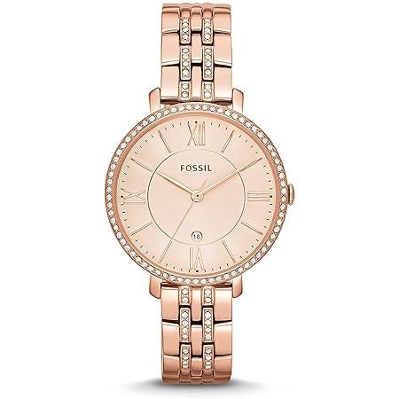 Fossil Analog Silver Dial Women S Watch Es Fossil Amazon In