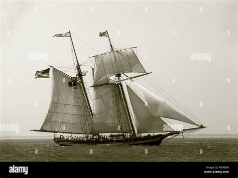 Tall Ship Norfolk Virginia Stock Photo Alamy