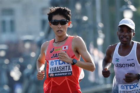 マラソン山下一貴「予兆全くなかった」 入賞目前で両脚痙攣、失速12位も笑顔「日本選手でも戦える」 The Answer